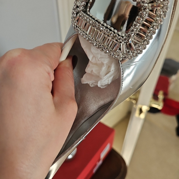 Roger Viver, size 11, silver - Picture 4 of 16